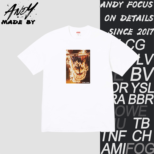 Supreme Smiley Flame T-Shirt