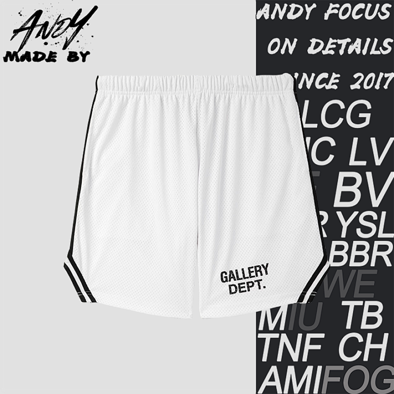 G D English Mesh Basketball Shorts