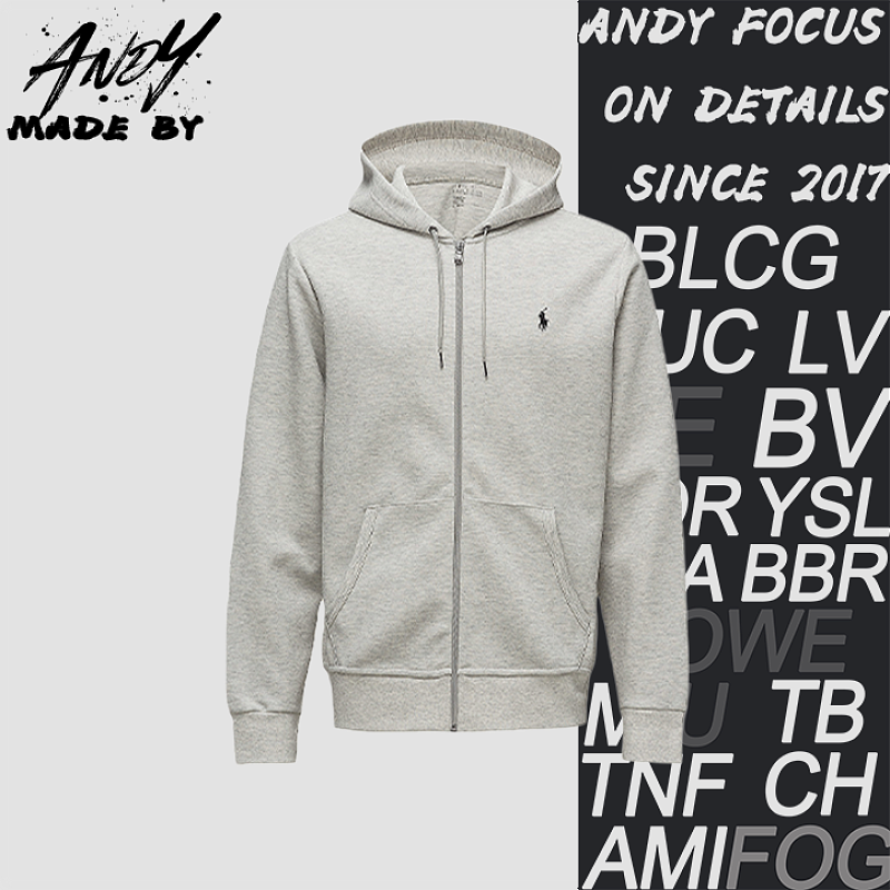 Pony Logo Embroidered Hooded Sweatshirt