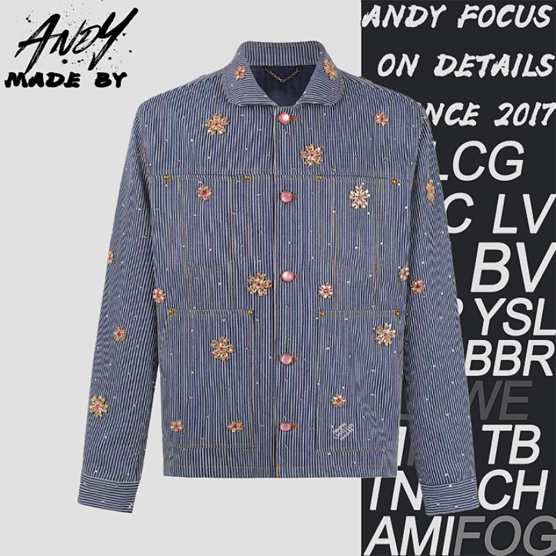 Heavy Embellishment Detail Work Jacket