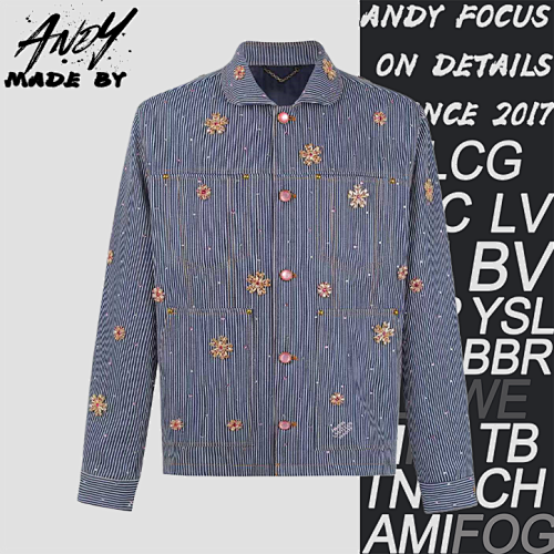 Heavy Embellishment Detail Work Jacket