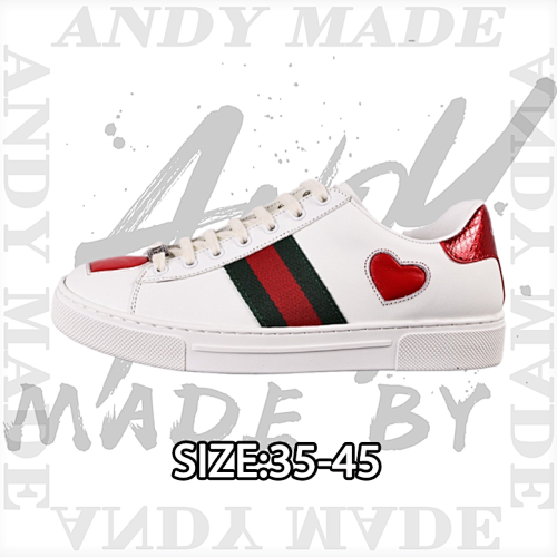 Gucci Ace Series Thickened White Shoes