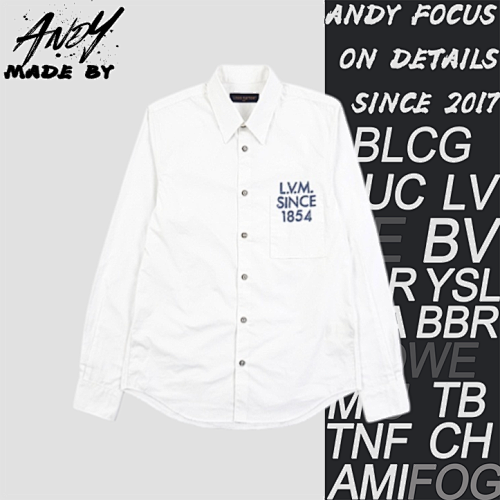 Louis Vuitton Satin Embroidered Shirt