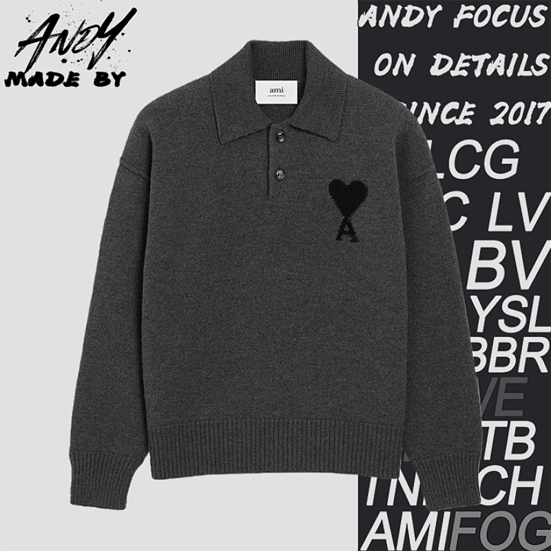 Heart Polo Sweater
