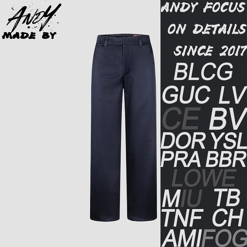 Leather Label Silk-cotton Crepe Casual Pants