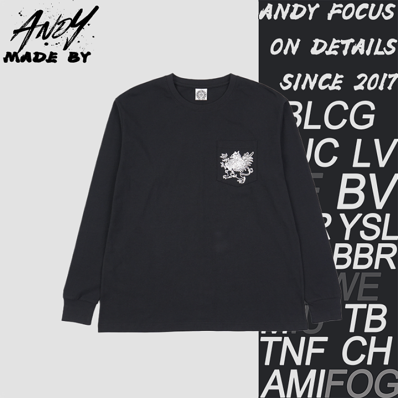 Griffin Sanskrit Print Long Sleeve