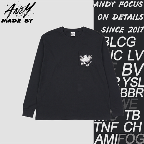 Griffin Sanskrit Print Long Sleeve