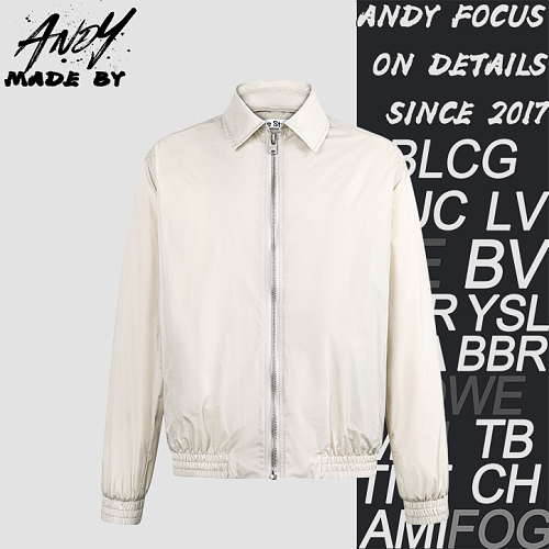 Acne Studios Logo Technical Fabric Jacket