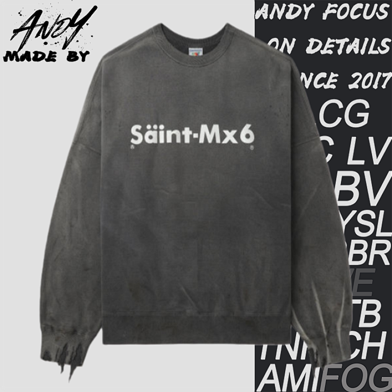 Letter Print Crew Neck Sweatshirt