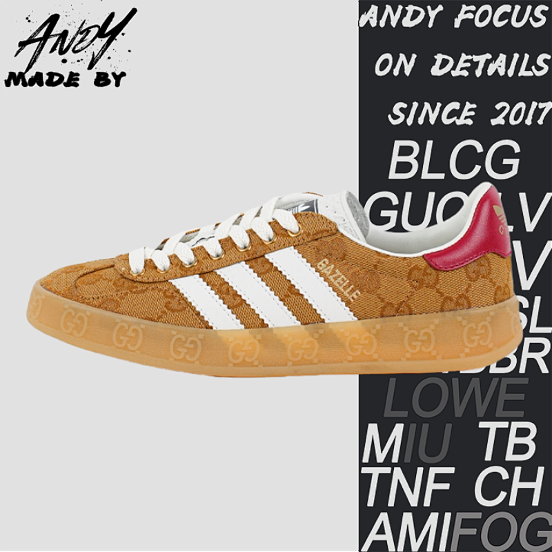 Gucci G Ucci X Adidas Color Blocked Training Series Board Shoes