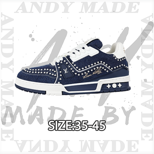 L V Trainer Skateboarding Shoes New Color Options
