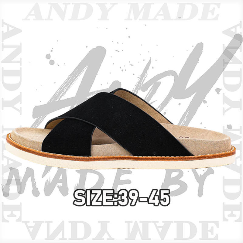 35 Logo Double-breasted Slide Sandals