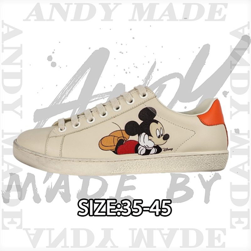 Gucci Ace Low Sneaker Series Low-top Retro Versatile
