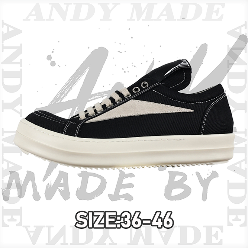 Rick Owens 57 RO Canvas Shoes