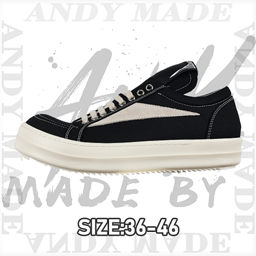 Rick Owens 57 RO Canvas Shoes
