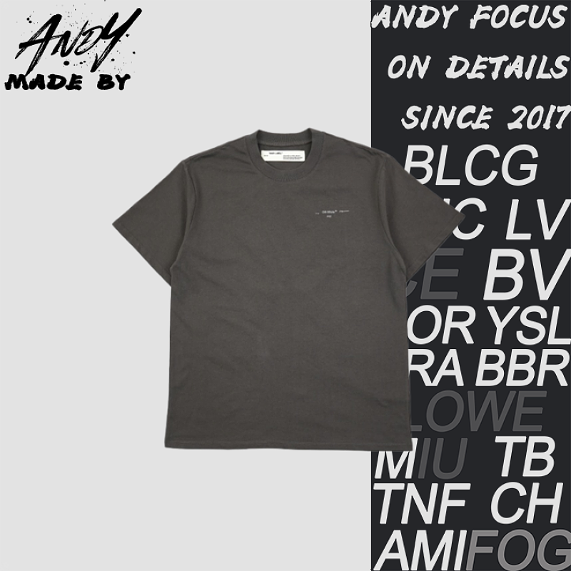 OW 24ss Appliqué Arrow Short-Sleeve T-Shirt