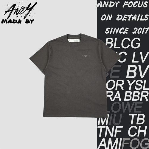 OW 24ss Appliqué Arrow Short-Sleeve T-Shirt