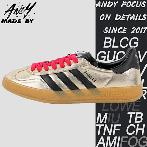 Gucci G Ucci X Adidas Color Blocked Training Series Board Shoes