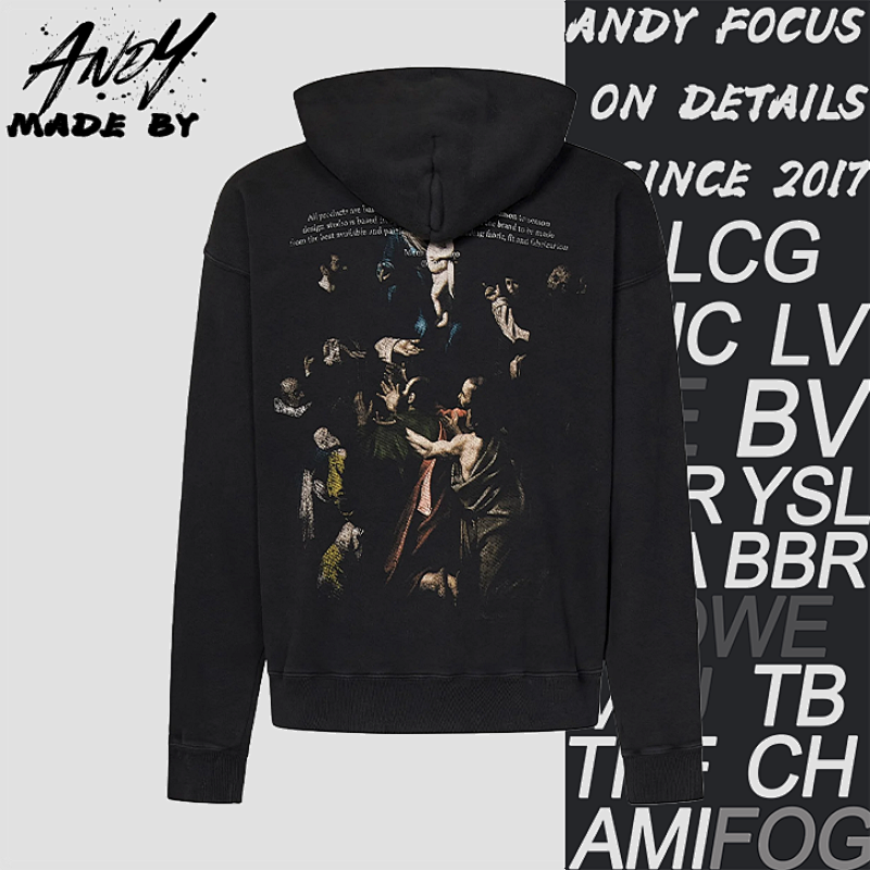 OW Hoodie With Madonna Print On The Back