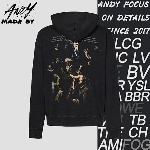 OW Hoodie With Madonna Print On The Back