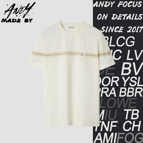 Bbr Polo Shirt With Embroidered Horse And Stripe Logo - White