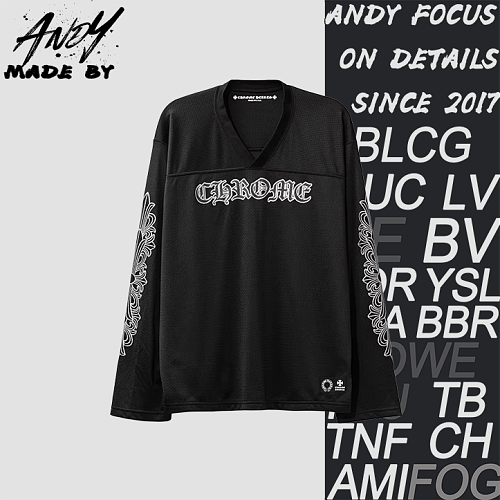 Glitter Sanskrit Ice Hockey Long Sleeve