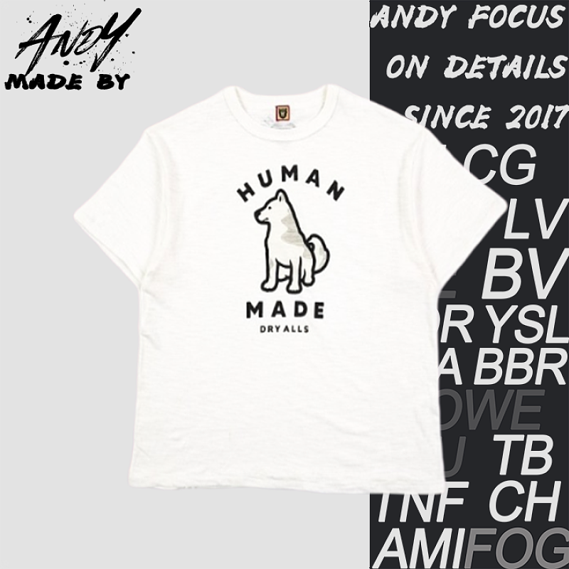 Jindo Dog Print Short-sleeved Shirt