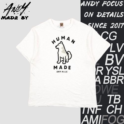 Jindo Dog Print Short-sleeved Shirt