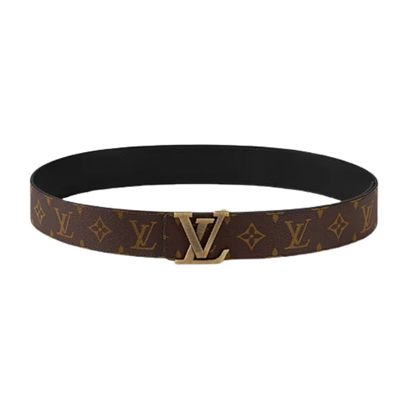 Louis Vuitton Iv Letter Buckle Paired With Imported Top Layer Cowhide