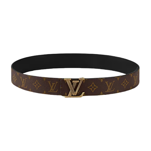 Louis Vuitton Iv Letter Buckle Paired With Imported Top Layer Cowhide