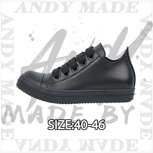 Low-top All Black