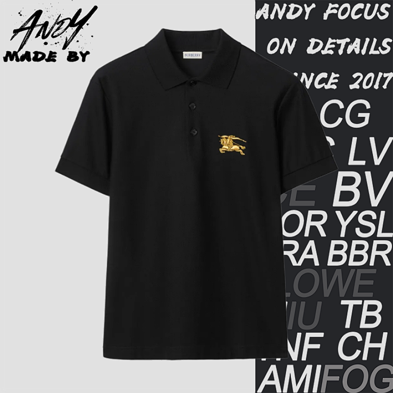 Bbr Spring Summer '26 Embroidered Equestrian Knight Polo