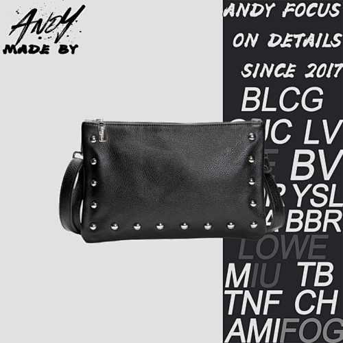 Chrome Hearts Chrome Hearts Cross Rivet Underarm Bag