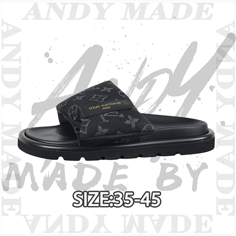 Reading Glasses Printed Open-Toe Slide Sandals Black