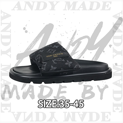 Reading Glasses Printed Open-Toe Slide Sandals Black