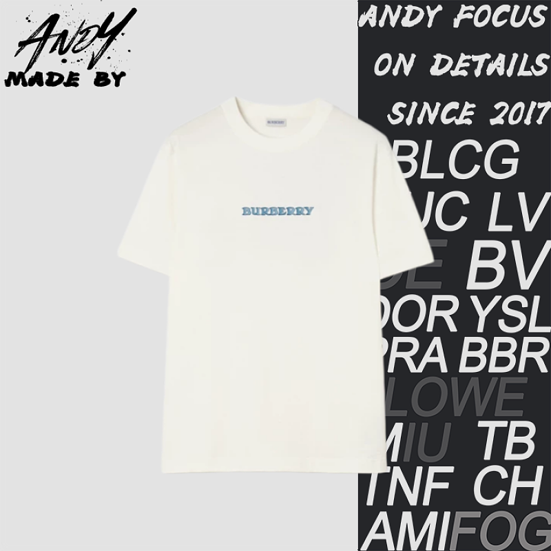 Short-sleeved T-shirt With Front Lettering And Back Horse Print - White