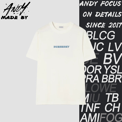 Short-sleeved T-shirt With Front Lettering And Back Horse Print - White