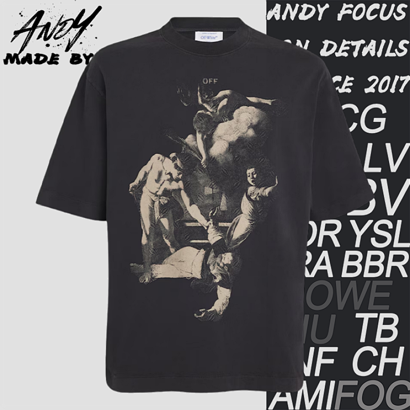 O FF St. Matthew Martyrdom Print Short Sleeve