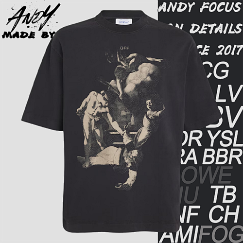 O FF St. Matthew Martyrdom Print Short Sleeve