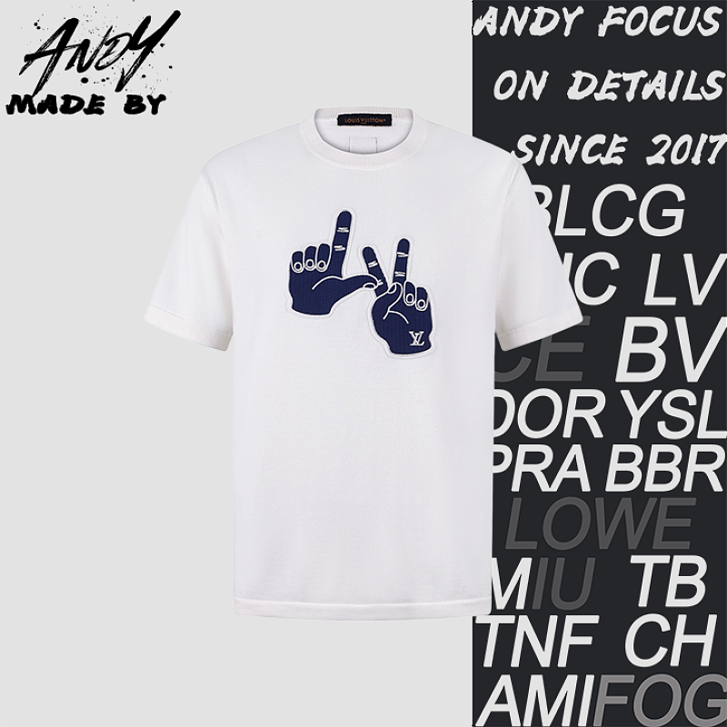 Logo Patch Embroidered Short-sleeve Crew Neck Shirt