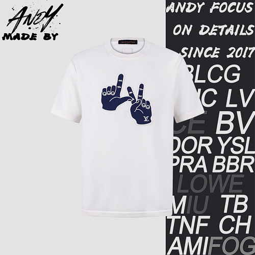 Logo Patch Embroidered Short-sleeve Crew Neck Shirt