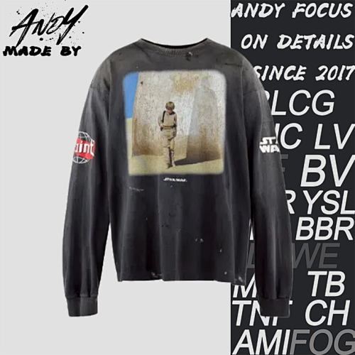 33 270CNYS M Anakin Skywalker Print Long Sleeve