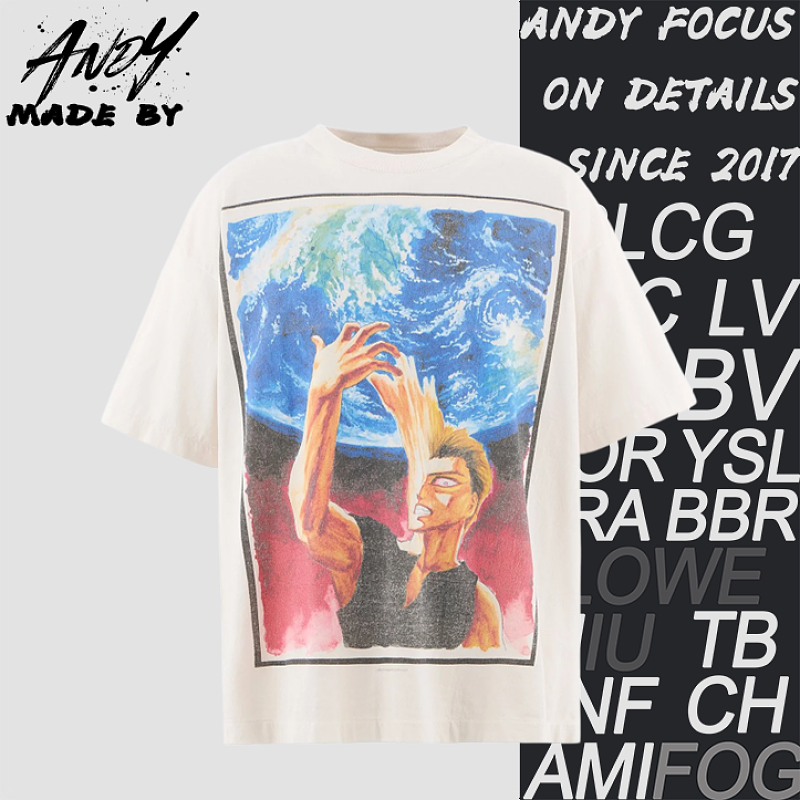 Saint Michael Parasyte Print Short-Sleeve T-Shirt