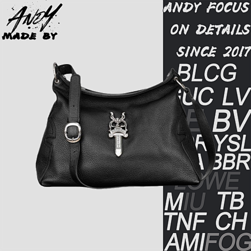 Chrome Hearts C Hrome Hearts Logo Underarm Bag