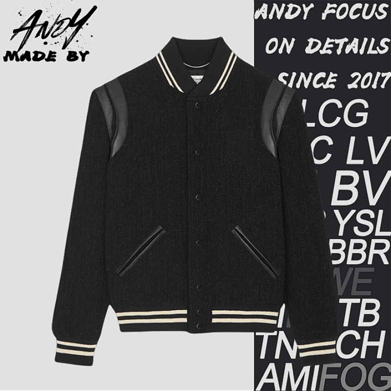 Y SL Saint Laurent Aries Baseball Jersey