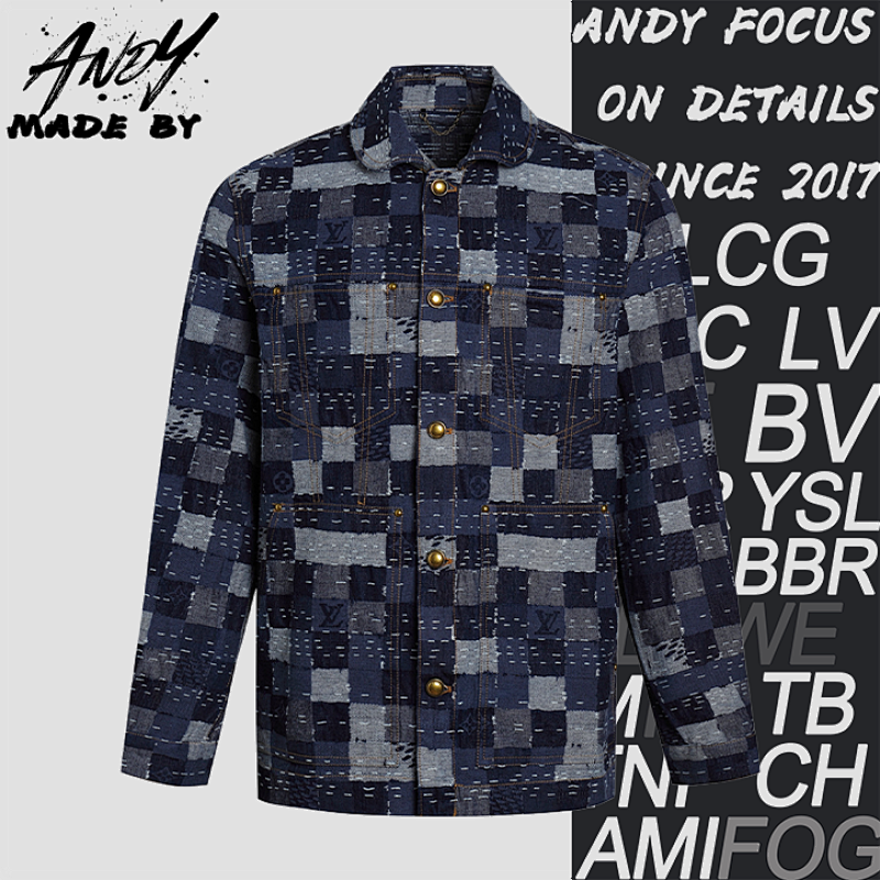 Workwear Denim Belted Jacket