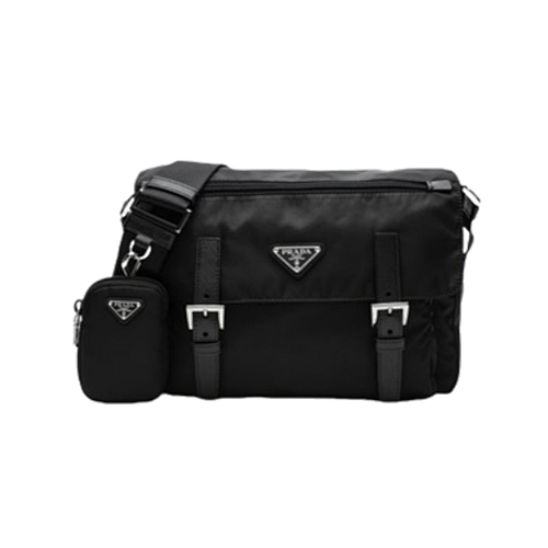P Rada Triangle Logo Shoulder Bag With Headphones