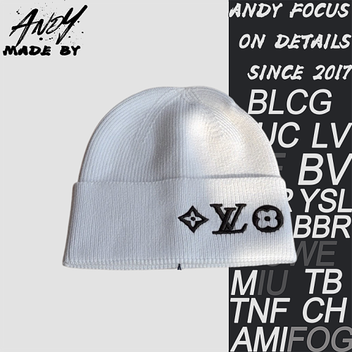Off-White Knitted Hat
