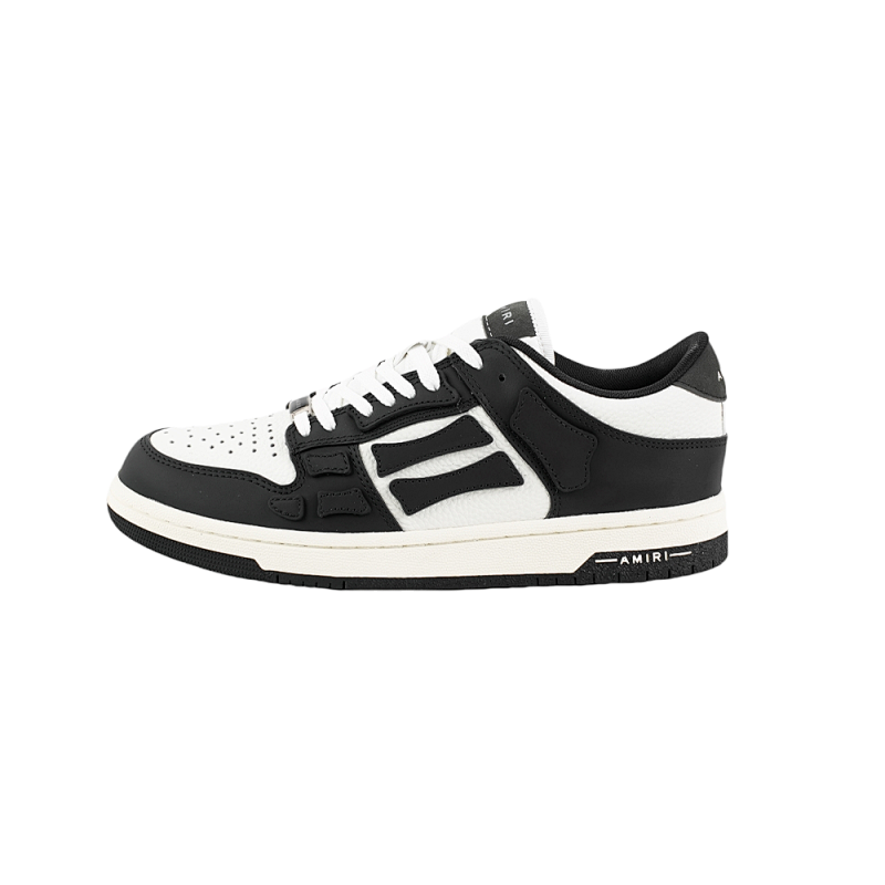 Amiri A Miri Skeleton Board Shoes White Black Belt