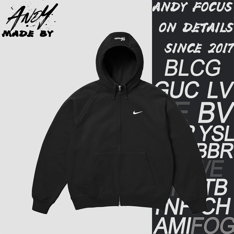 Supreme Hooded Zip-up Sweatshirt